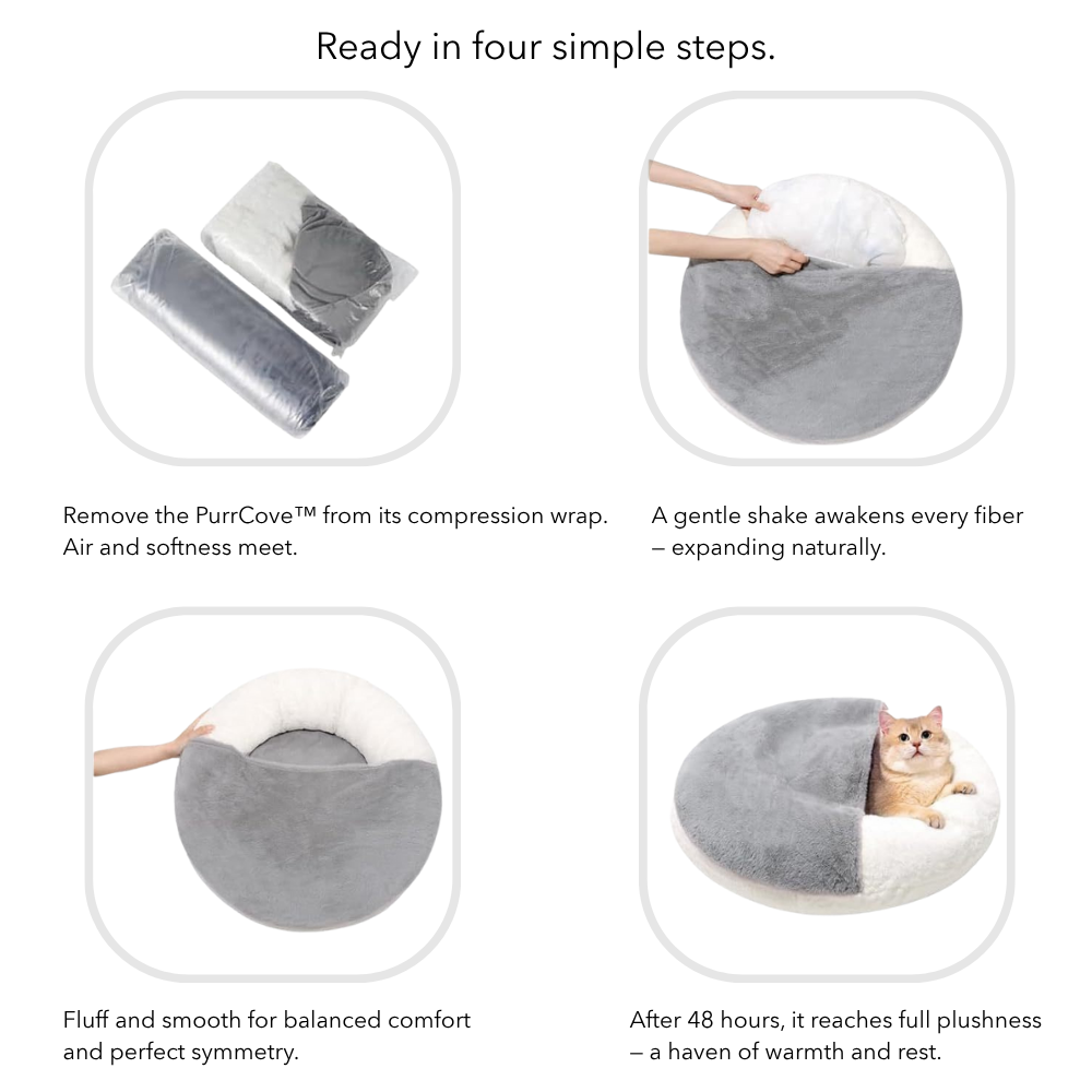 PurrCove™ – Moderne Katzenhöhle 