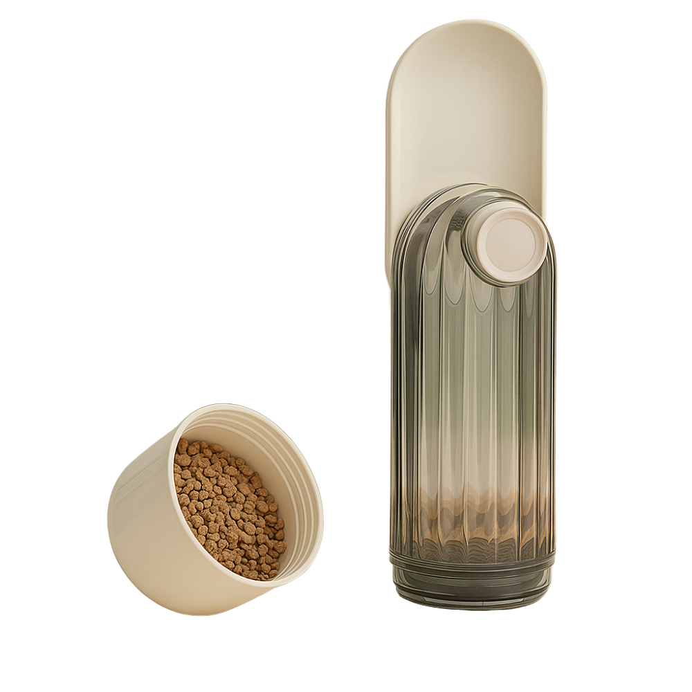 PawSip™ Pro – 2-in-1 Reise-Trinkflasche 