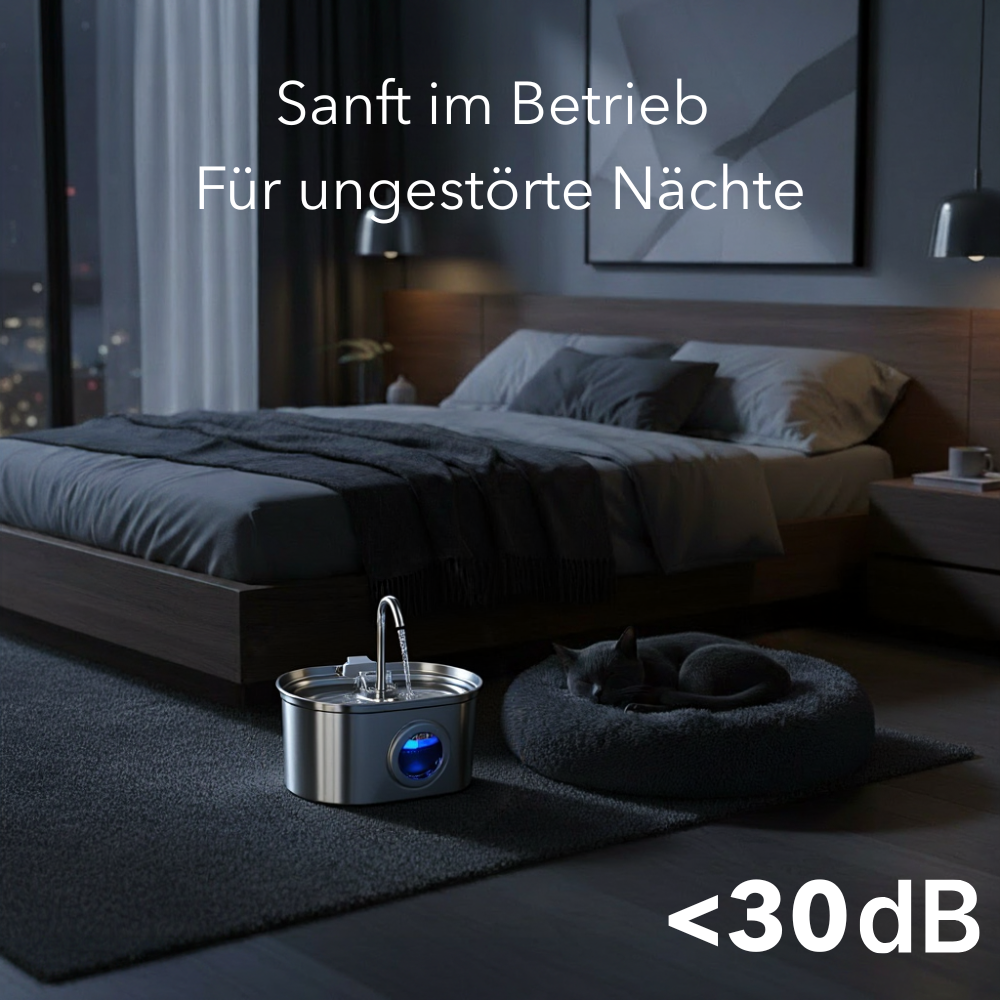 PurrFlow™ Pro – Premium Trinkbrunnen für Haustiere 