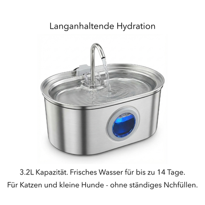 PurrFlow™ Pro – Premium Trinkbrunnen für Haustiere 